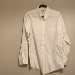 Mens Long Sleeve Button-up Dress Shirt